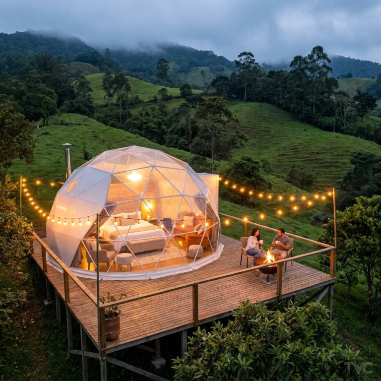 Glamping en el Valle del Cauca: Escapadas de Lujo en Medio de la Naturaleza